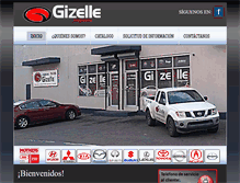 Tablet Screenshot of gizelleimports.com